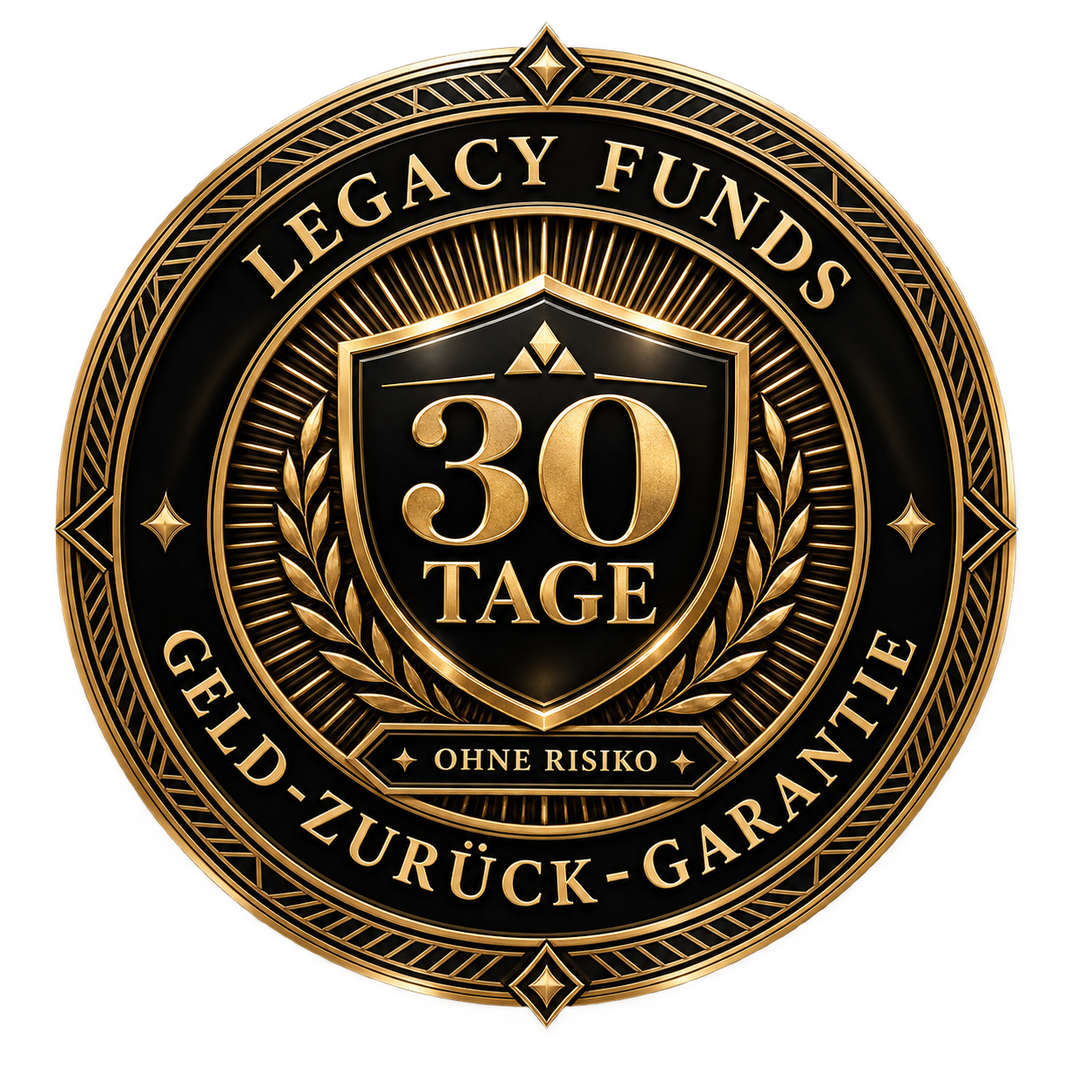 30 Tage Geld-zurück-Garantie — Legacy Funds